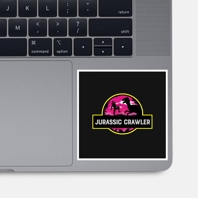 Jurassic Crawler-None-Glossy-Sticker-rocketman_art