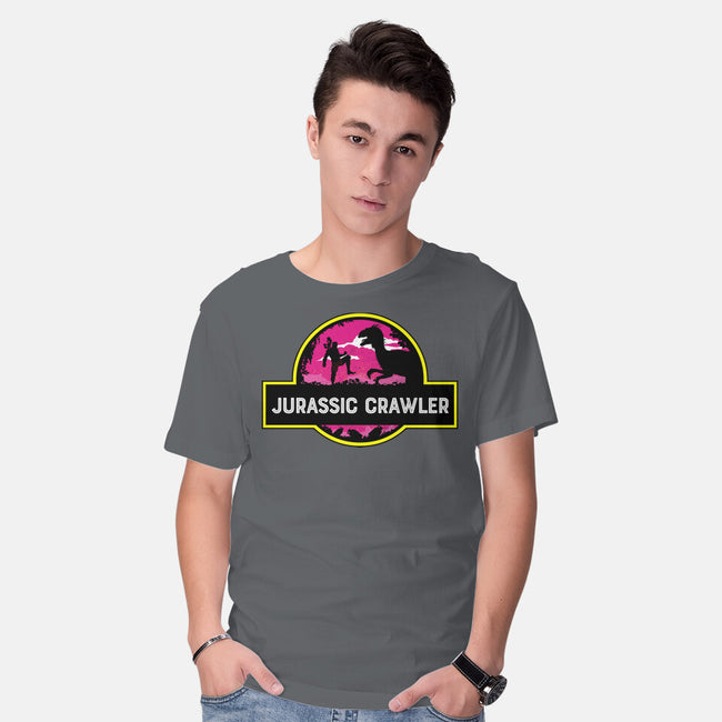 Jurassic Crawler-Mens-Basic-Tee-rocketman_art