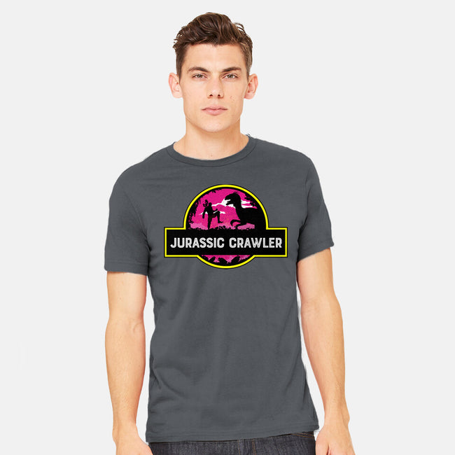 Jurassic Crawler-Mens-Heavyweight-Tee-rocketman_art