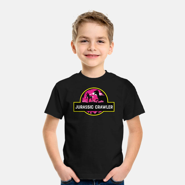 Jurassic Crawler-Youth-Basic-Tee-rocketman_art