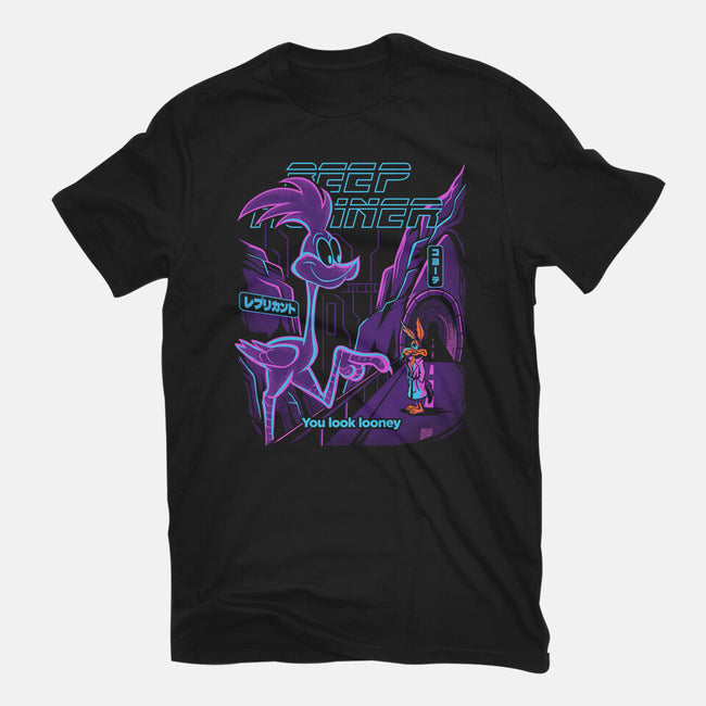 Beep Runner-Mens-Basic-Tee-estudiofitas