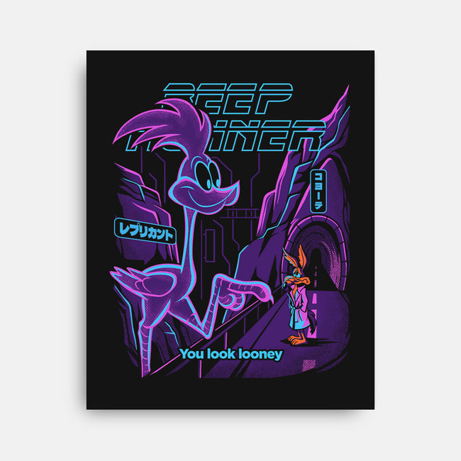Beep Runner-None-Stretched-Canvas-estudiofitas