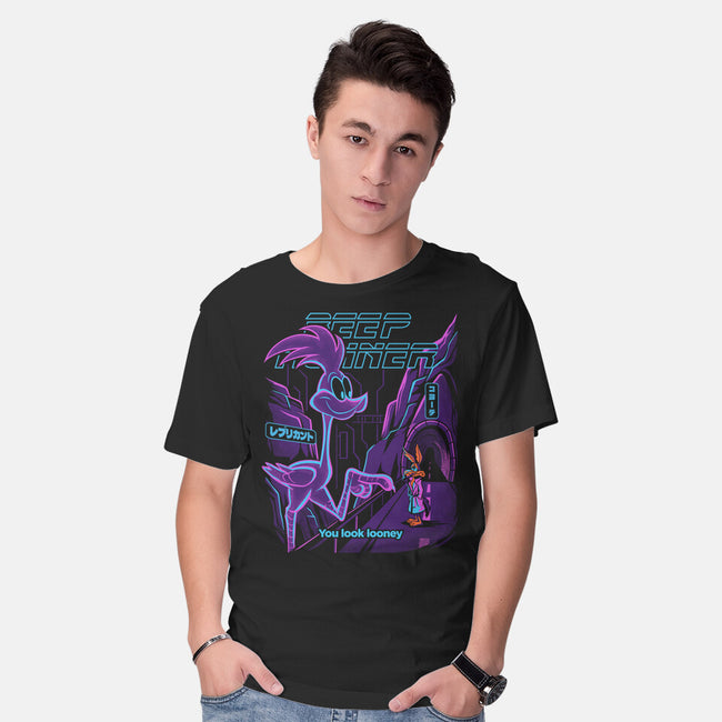 Beep Runner-Mens-Basic-Tee-estudiofitas