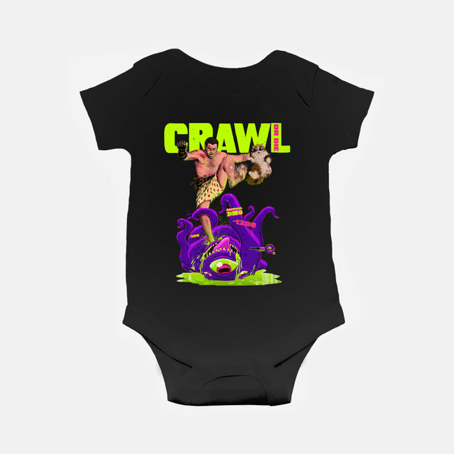 Crawl Or Die-Baby-Basic-Onesie-Hafaell