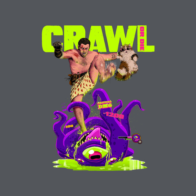 Crawl Or Die-Mens-Long Sleeved-Tee-Hafaell
