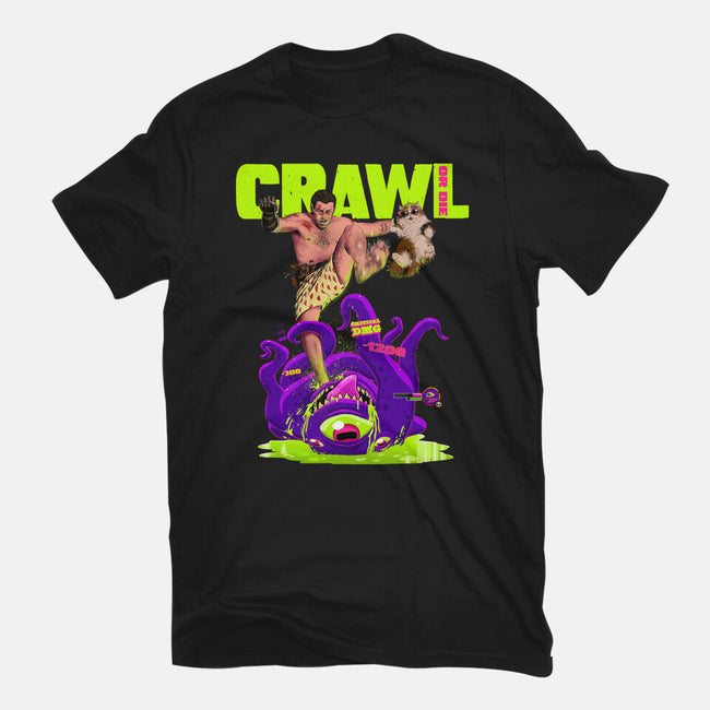 Crawl Or Die-Mens-Heavyweight-Tee-Hafaell