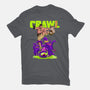 Crawl Or Die-Womens-Fitted-Tee-Hafaell