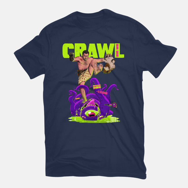 Crawl Or Die-Mens-Heavyweight-Tee-Hafaell