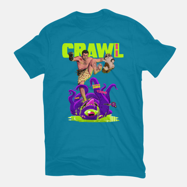 Crawl Or Die-Mens-Basic-Tee-Hafaell