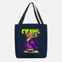 Crawl Or Die-None-Basic Tote-Bag-Hafaell