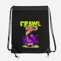 Crawl Or Die-None-Drawstring-Bag-Hafaell