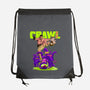 Crawl Or Die-None-Drawstring-Bag-Hafaell