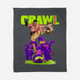 Crawl Or Die-None-Fleece-Blanket-Hafaell