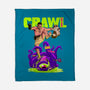 Crawl Or Die-None-Fleece-Blanket-Hafaell