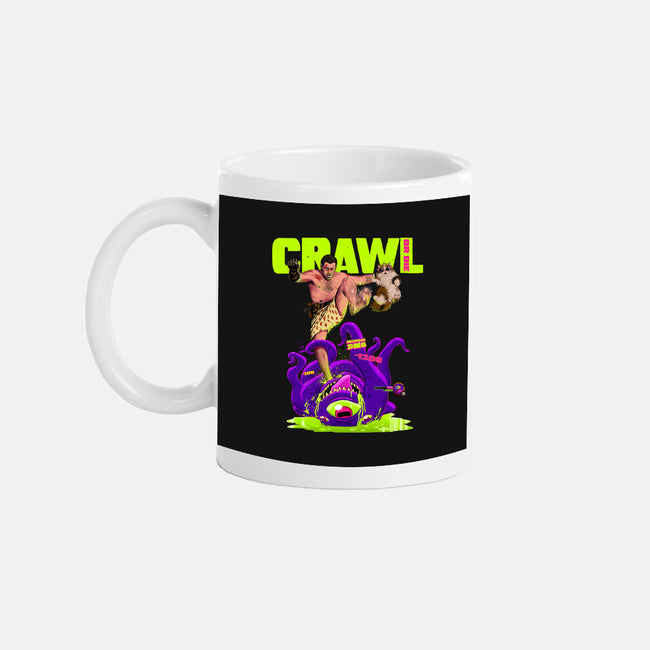 Crawl Or Die-None-Mug-Drinkware-Hafaell