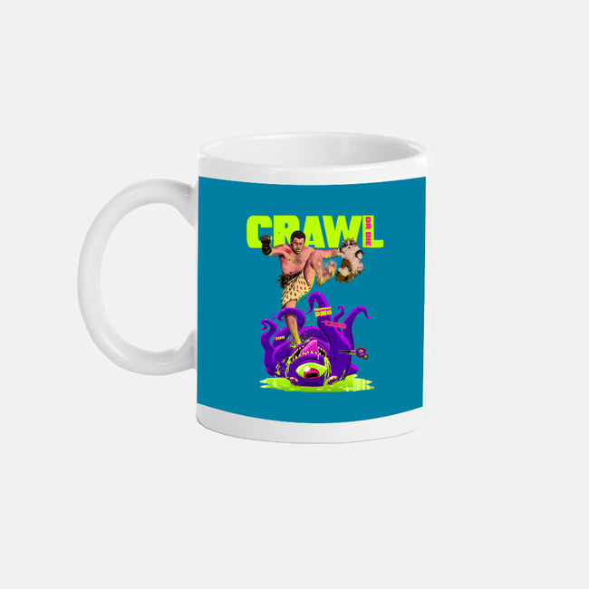 Crawl Or Die-None-Mug-Drinkware-Hafaell