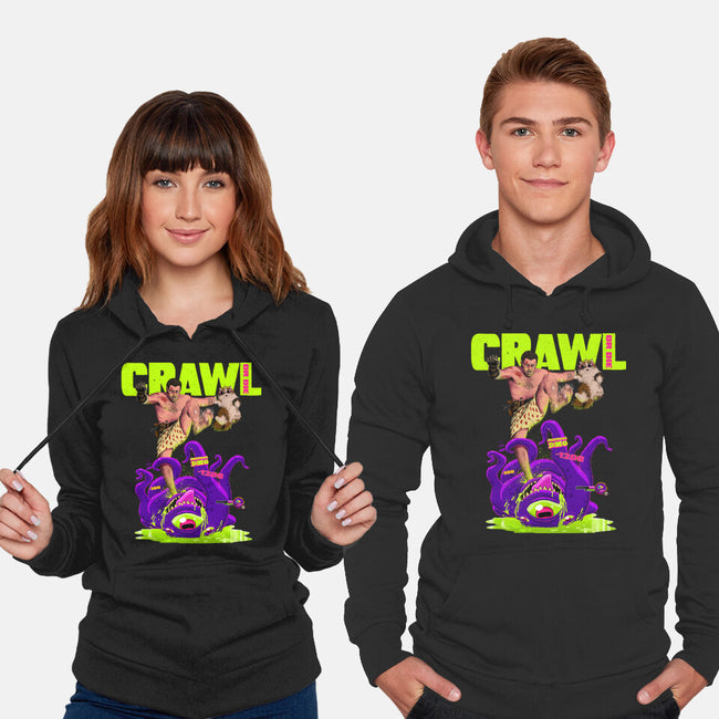 Crawl Or Die-Unisex-Pullover-Sweatshirt-Hafaell