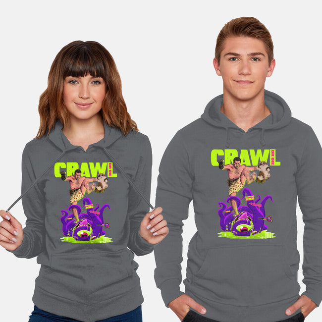 Crawl Or Die-Unisex-Pullover-Sweatshirt-Hafaell