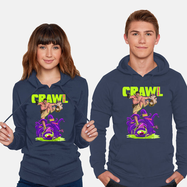 Crawl Or Die-Unisex-Pullover-Sweatshirt-Hafaell