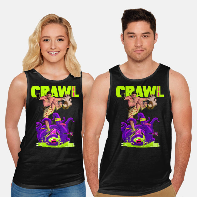 Crawl Or Die-Unisex-Basic-Tank-Hafaell