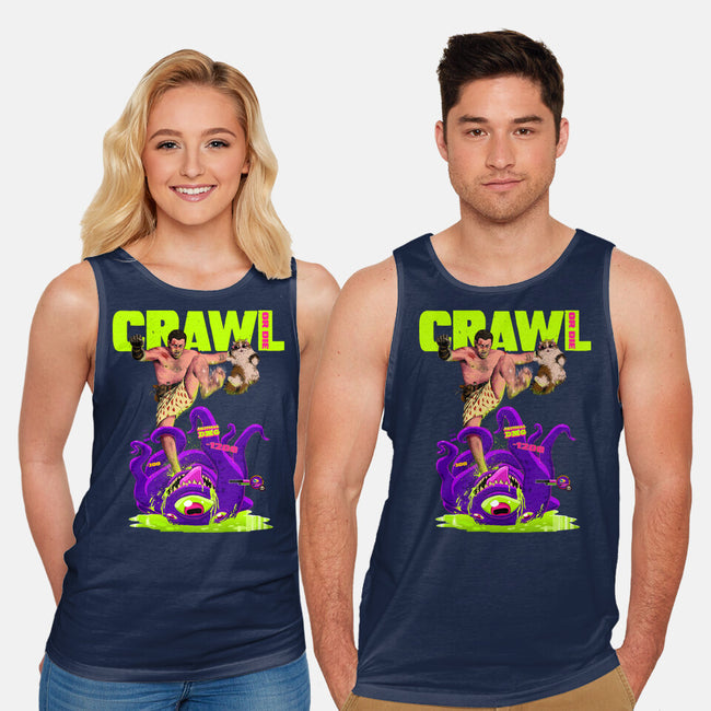 Crawl Or Die-Unisex-Basic-Tank-Hafaell