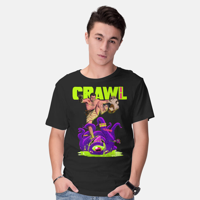 Crawl Or Die-Mens-Basic-Tee-Hafaell