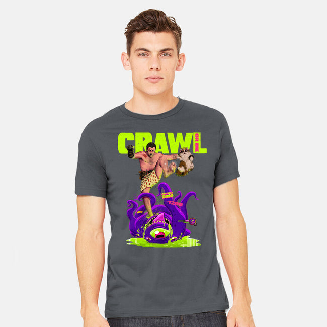 Crawl Or Die-Mens-Heavyweight-Tee-Hafaell