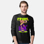 Crawl Or Die-Mens-Long Sleeved-Tee-Hafaell