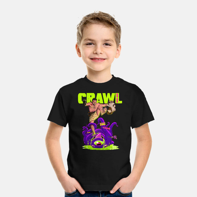 Crawl Or Die-Youth-Basic-Tee-Hafaell