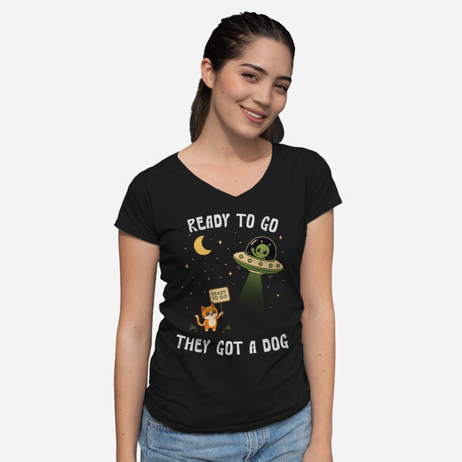 Ready To Go-Womens-V-Neck-Tee-benyamine12