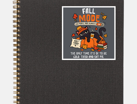 Fall Mode Activated
