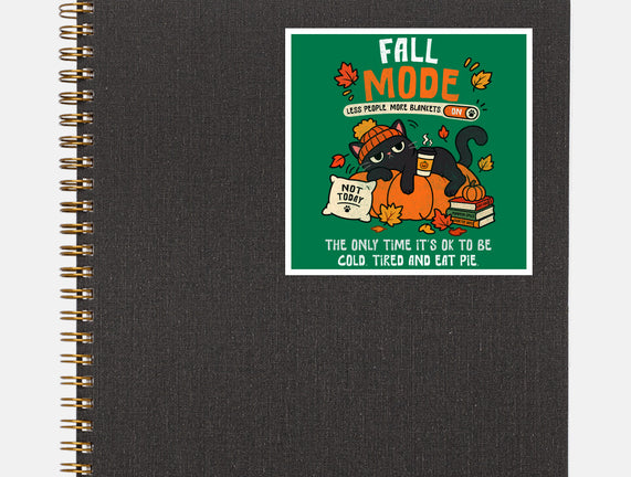 Fall Mode Activated