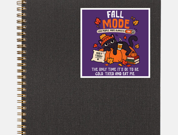 Fall Mode Activated