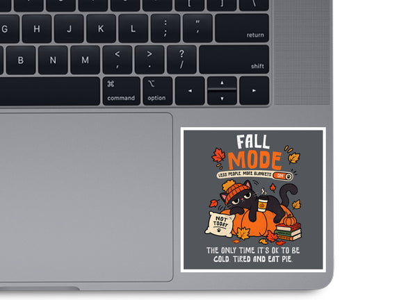 Fall Mode Activated