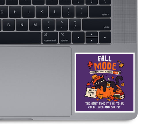 Fall Mode Activated
