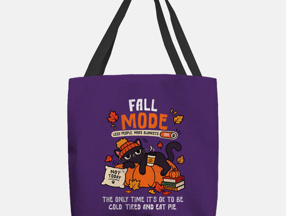 Fall Mode Activated