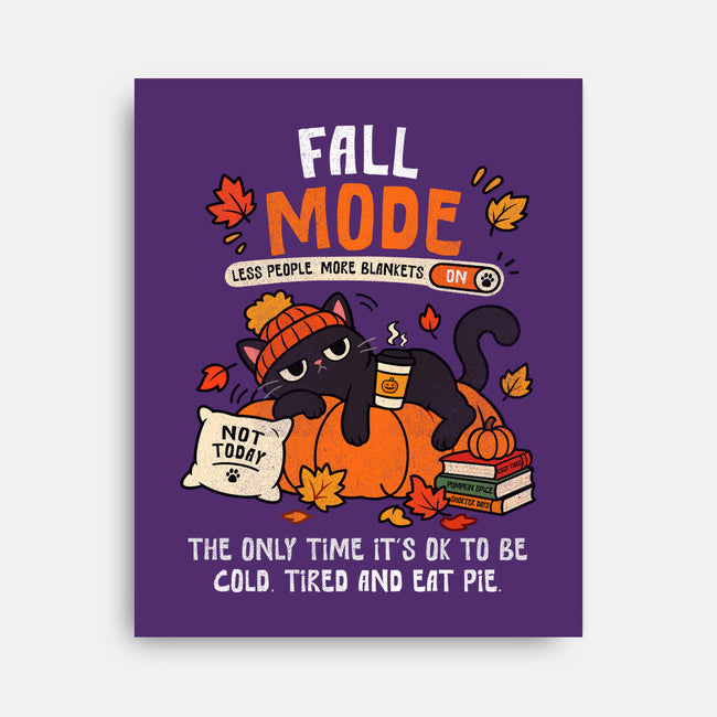 Fall Mode Activated-None-Stretched-Canvas-benyamine12