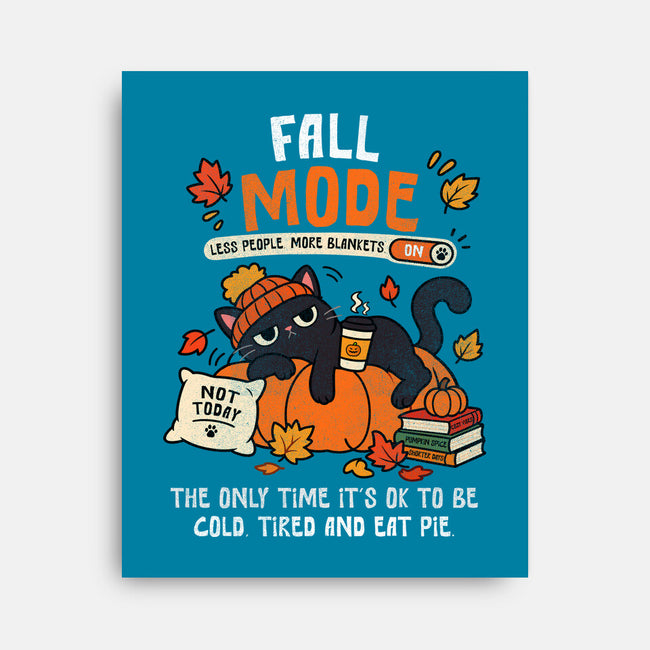 Fall Mode Activated-None-Stretched-Canvas-benyamine12