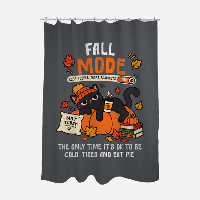 Fall Mode Activated-None-Polyester-Shower Curtain-benyamine12