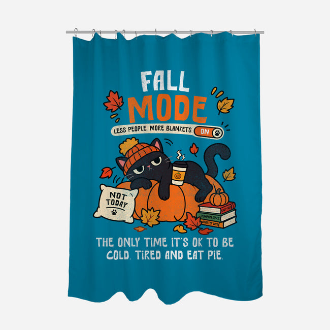 Fall Mode Activated-None-Polyester-Shower Curtain-benyamine12