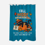 Fall Mode Activated-None-Polyester-Shower Curtain-benyamine12