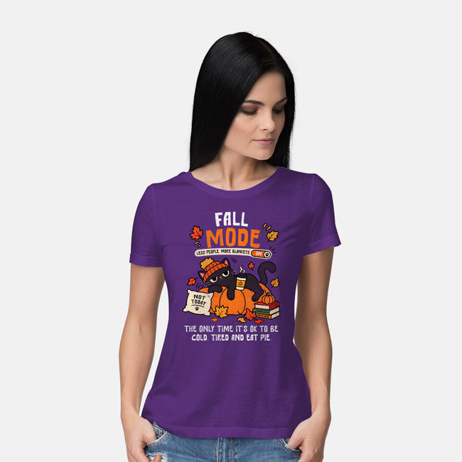 Fall Mode Activated-Womens-Basic-Tee-benyamine12