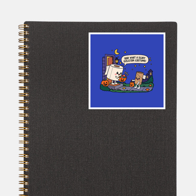 Bare Bones Halloween-None-Glossy-Sticker-benyamine12
