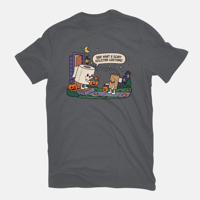Bare Bones Halloween-Womens-Fitted-Tee-benyamine12