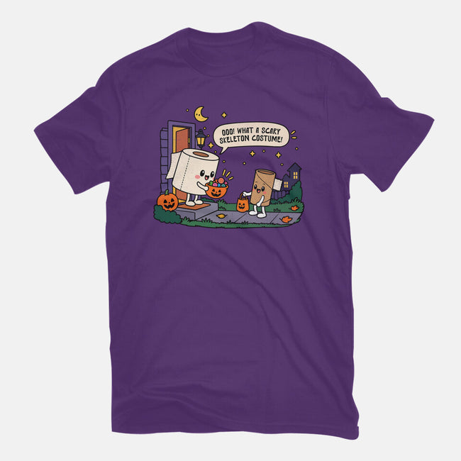 Bare Bones Halloween-Womens-Basic-Tee-benyamine12