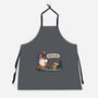 Bare Bones Halloween-Unisex-Kitchen-Apron-benyamine12