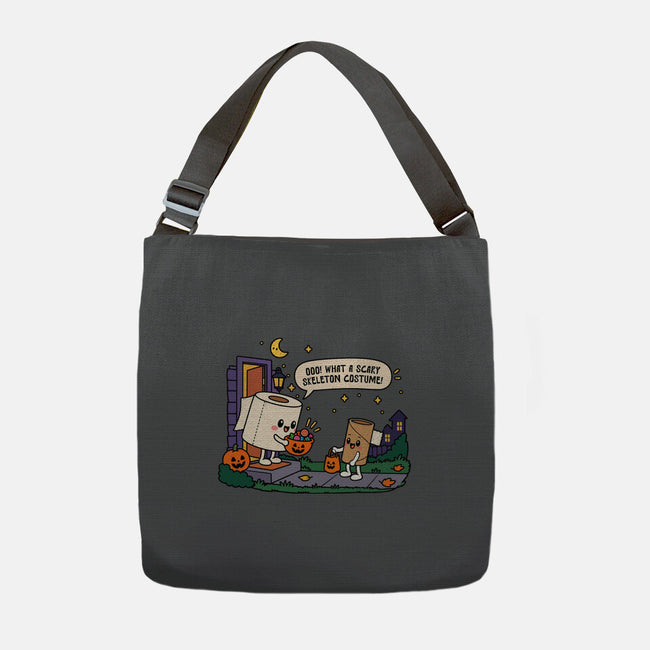Bare Bones Halloween-None-Adjustable Tote-Bag-benyamine12