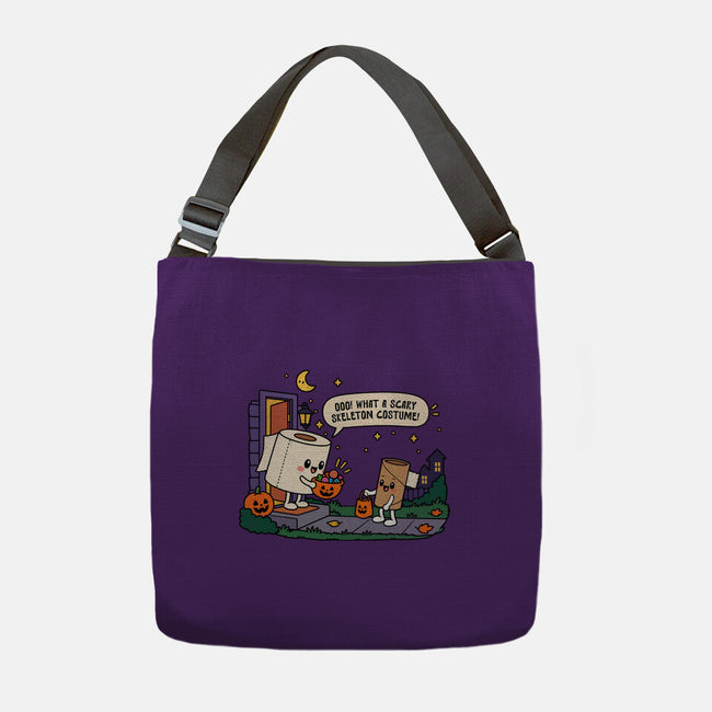 Bare Bones Halloween-None-Adjustable Tote-Bag-benyamine12