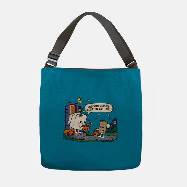 Bare Bones Halloween-None-Adjustable Tote-Bag-benyamine12