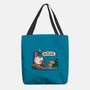 Bare Bones Halloween-None-Basic Tote-Bag-benyamine12